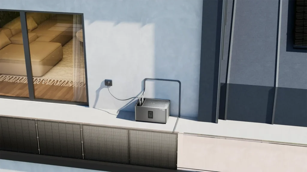 Banner Balkon mit Marstek Jupiter C Plus Balkonkraftwerk
