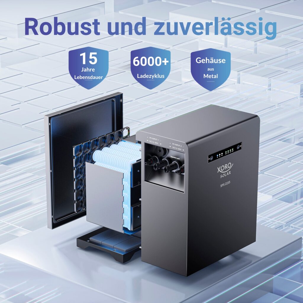 SPS 2155 Robust über 6000 Ladezyklen mit 15 Jahre Garantie