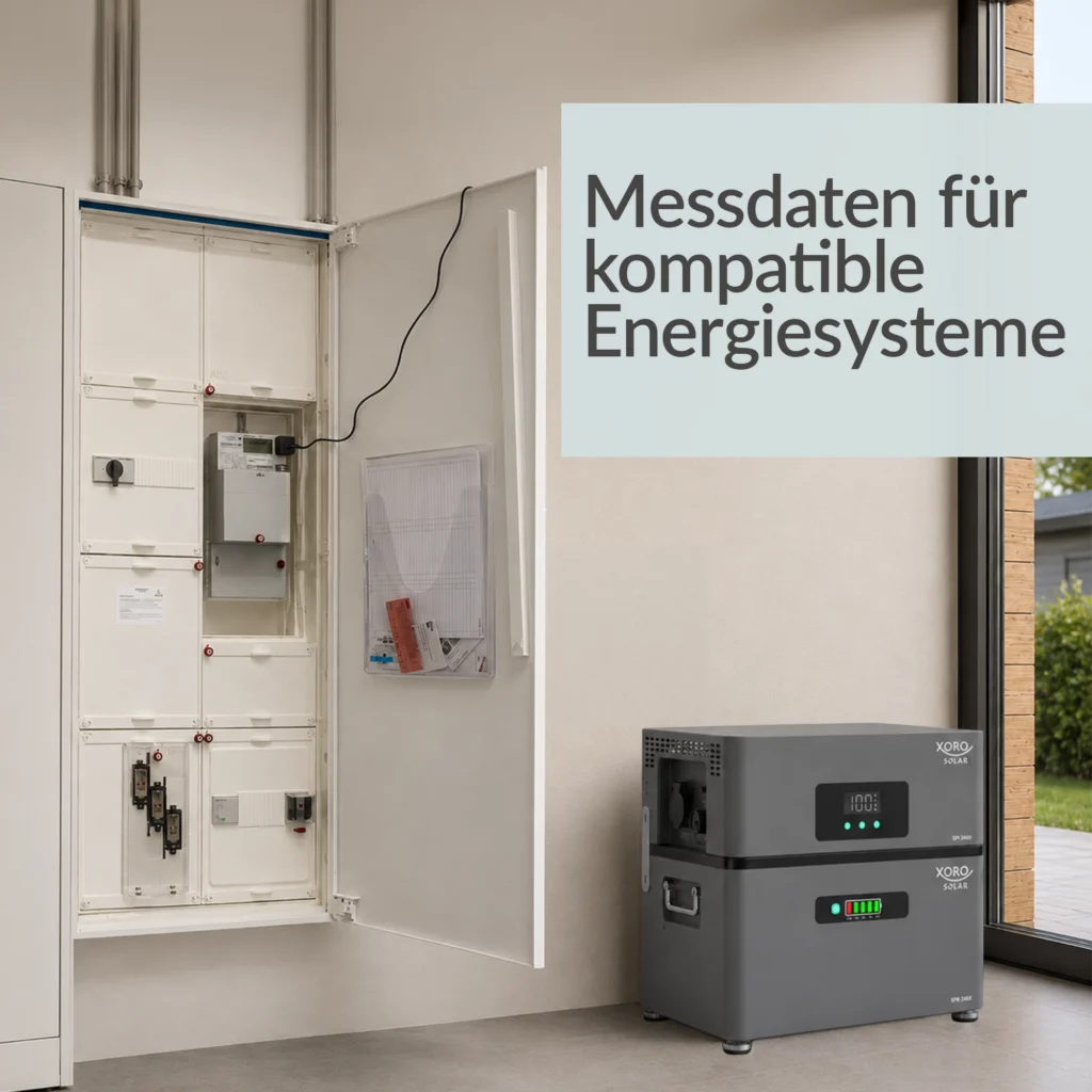 EcoTracker IR am digitalen Stromzähler liefert Messdaten für kompatible Energiesysteme und Speicher