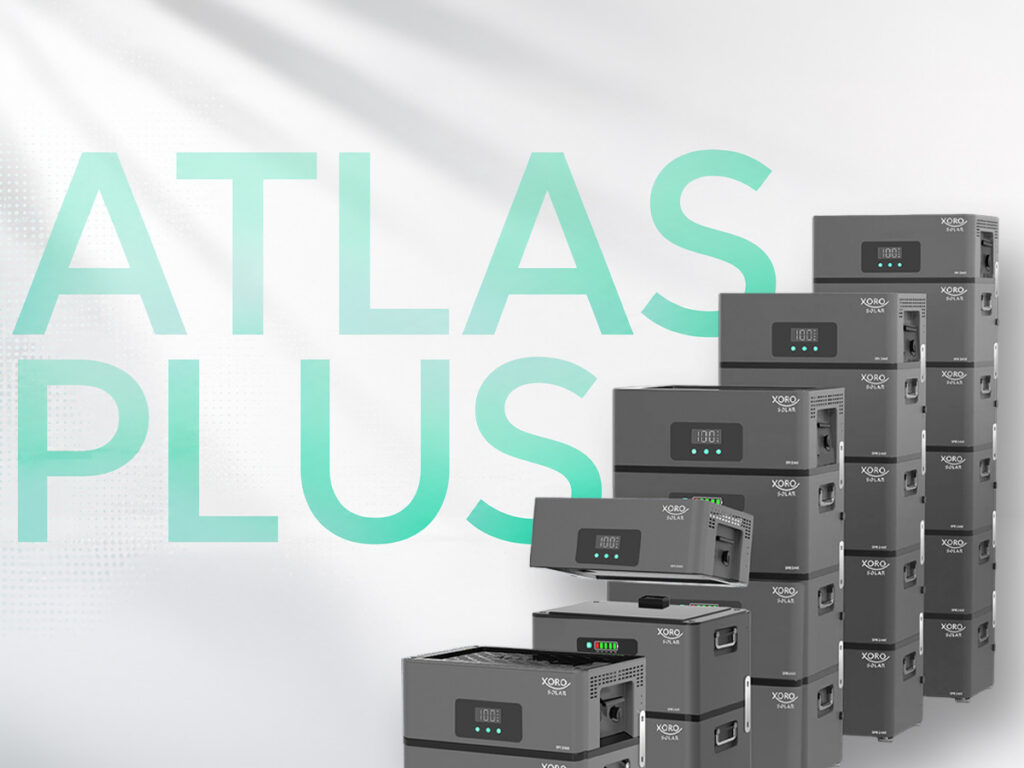 XORO ATLAS PLUS Energiespeichersystem in verschiedenen modularen Ausbaustufen