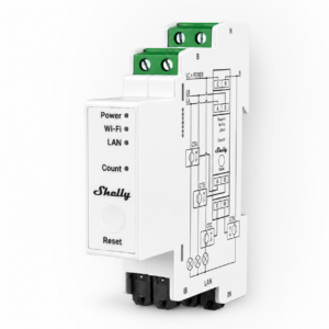 Shelly Pro 3EM 120A 3-Phasen-Smart-Meter mit Stromwandlern